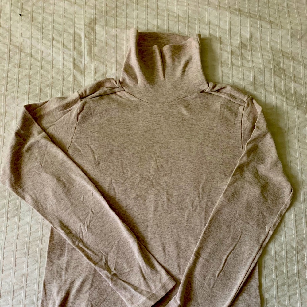 100% cotton turtleneck